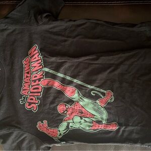 Marvel Black and Red Graphic Tee